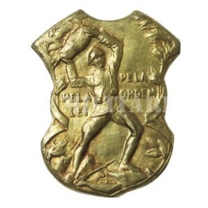 RARÍSSIMO PIN SOLDADO PAULISTA • PELA LEI – PELA ORDEM – REVOLUÇÃO DE 1932