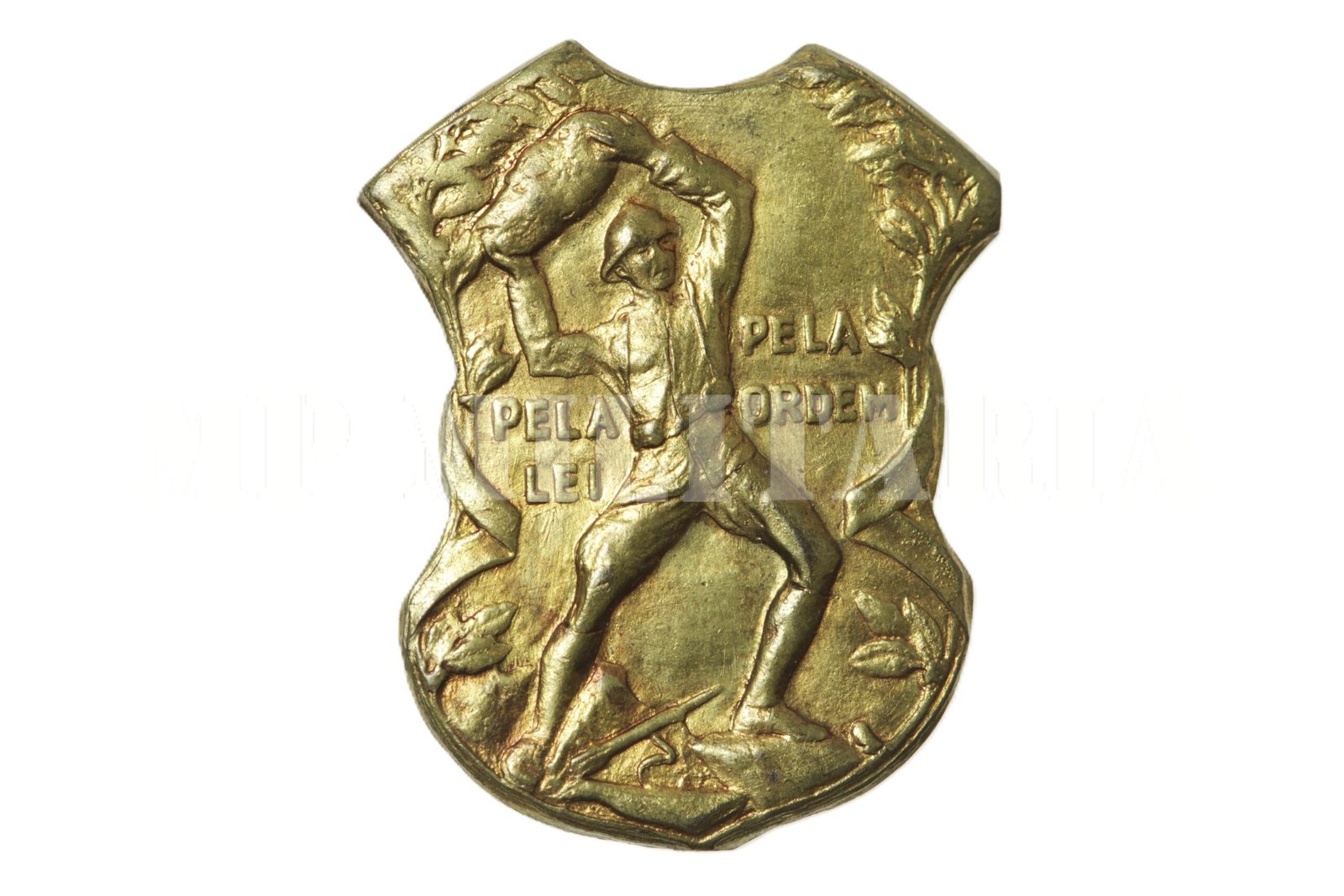 RARÍSSIMO PIN SOLDADO PAULISTA • PELA LEI – PELA ORDEM – REVOLUÇÃO DE 1932