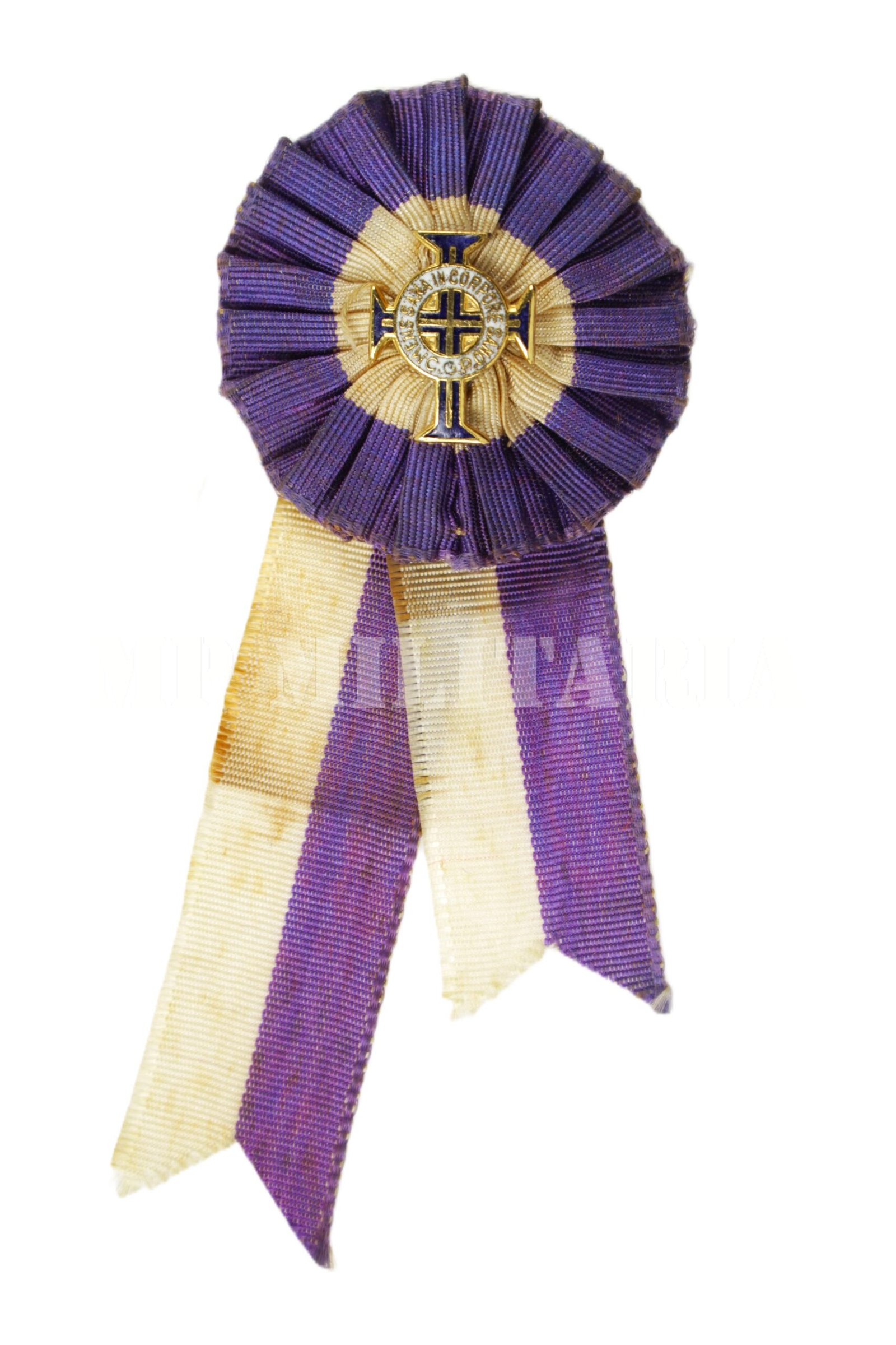 ANTIGO DISTINTIVO MENS SANA IN CORPORE SANO - Imagem 2