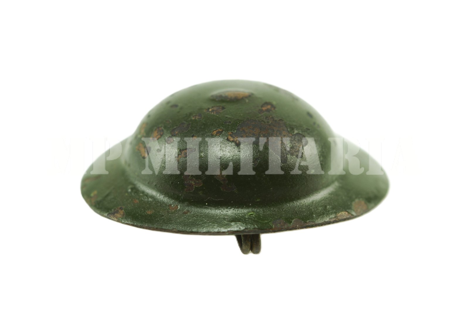 PIN CAPACETE PAULISTA • MODELO FRANCÊS, VERDE – REVOLUÇÃO DE 1932 - Imagem 2