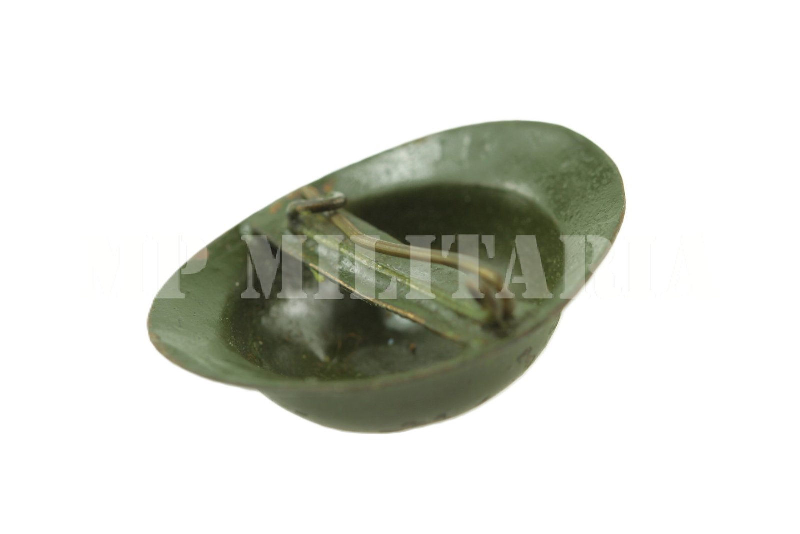 PIN CAPACETE PAULISTA • MODELO FRANCÊS, VERDE – REVOLUÇÃO DE 1932 - Imagem 3