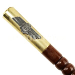 RARO BASTÃO DE COMANDO COM INSÍGNIAS DA REVOLUÇÃO DE 1932