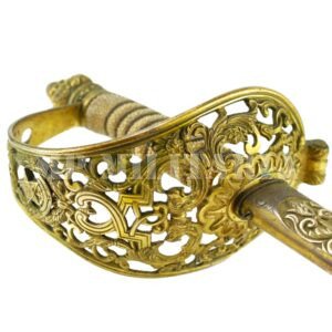 RARA ESPADA TRANSICIONAL DO IMPÉRIO PARA REPÚBLICA, DA GUARDA NACIONAL – SECULO XIX