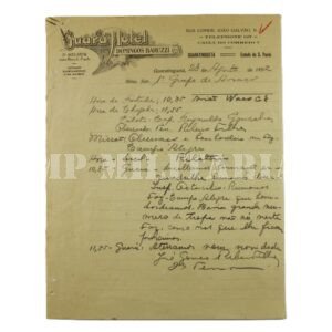 RARO RELATÓRIO DE BOMBARDEAMENTO E OBSERVAÇÃO DO 1º GRUPO DE AVIAÇÃO PAULISTA – REVOLUÇÃO DE 1932