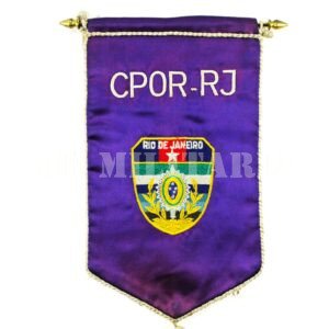 FLÂMULA DO CENTRO DE PREPARAÇÃO DE OFICIAIS DA RESERVA DO RIO DE JANEIRO CPOR RJ – ANOS 60