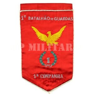ANTIGA FLÂMULA DA 1ª CIA DO 1º BATALHÃO DE GUARDAS 1º BG – ANOS 70