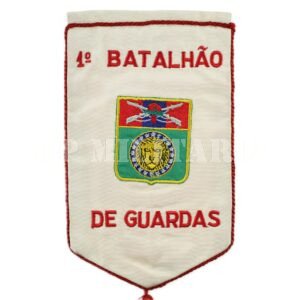 ANTIGA FLÂMULA DO 1º BATALHÃO DE GUARDAS 1º BG – ANOS 70