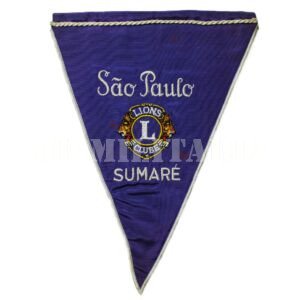 ANTIGA FLÂMULA DO LIONS CLUB DE SÃO PAULO – SUMARÉ