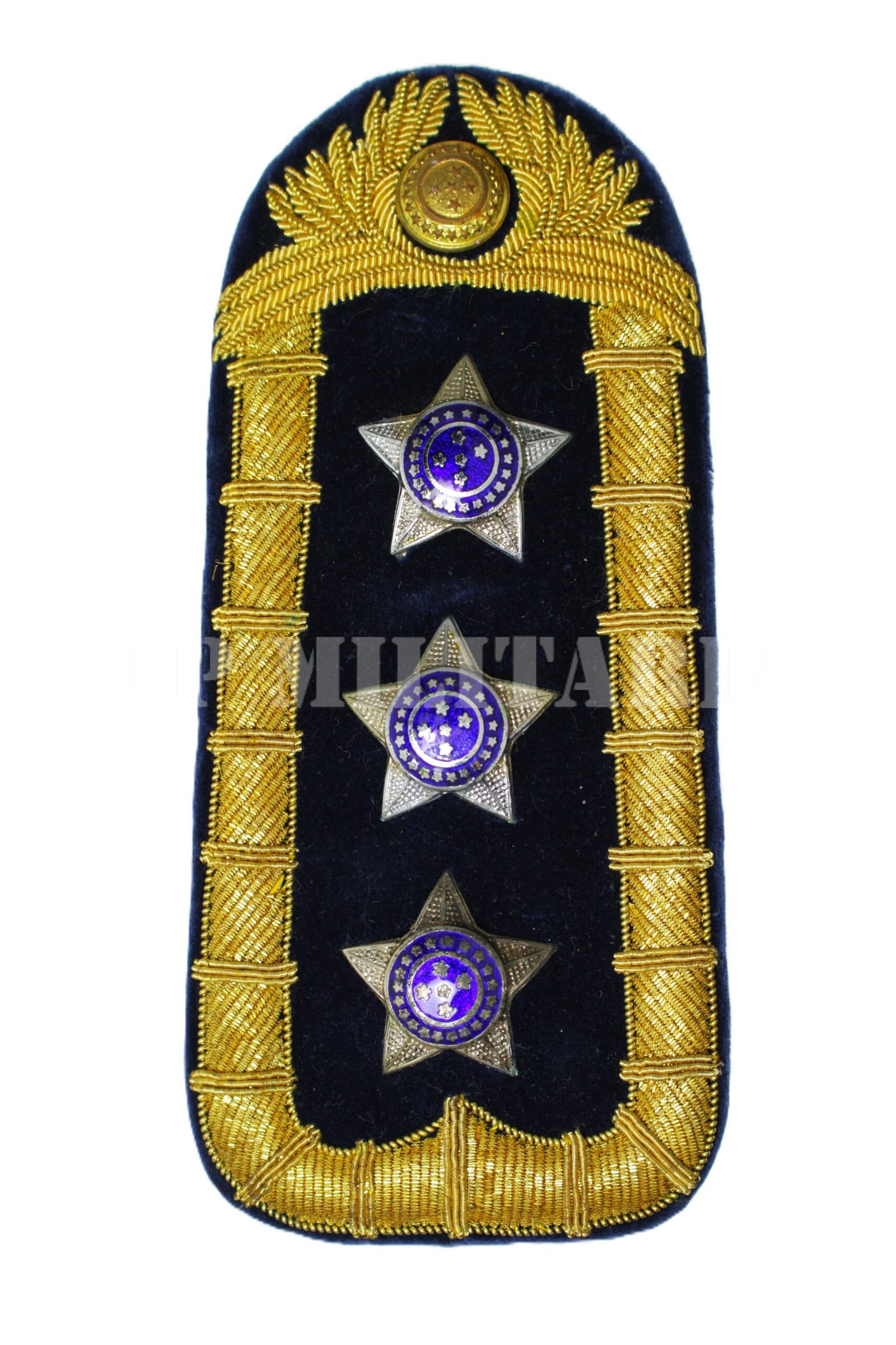 PAR DE PLATINAS DE GALA DE CAPITÃO DO EXÉRCITO BRASILEIRO – ANOS 70 - Imagem 2