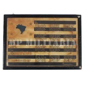 CARTAZ BANDEIRA DE SÃO PAULO POEMA “`A SANTIFICADA” – 1946