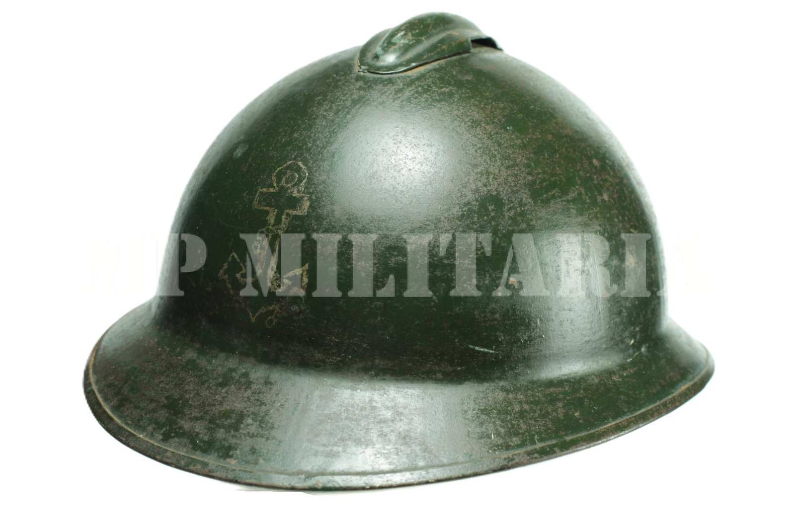 RARO CAPACETE MODELO FRANÇÊS • TIRO NAVAL– REVOLUÇÃO DE 32 - Imagem 2