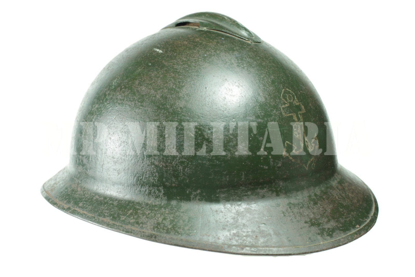 RARO CAPACETE MODELO FRANÇÊS • TIRO NAVAL– REVOLUÇÃO DE 32 - Imagem 4