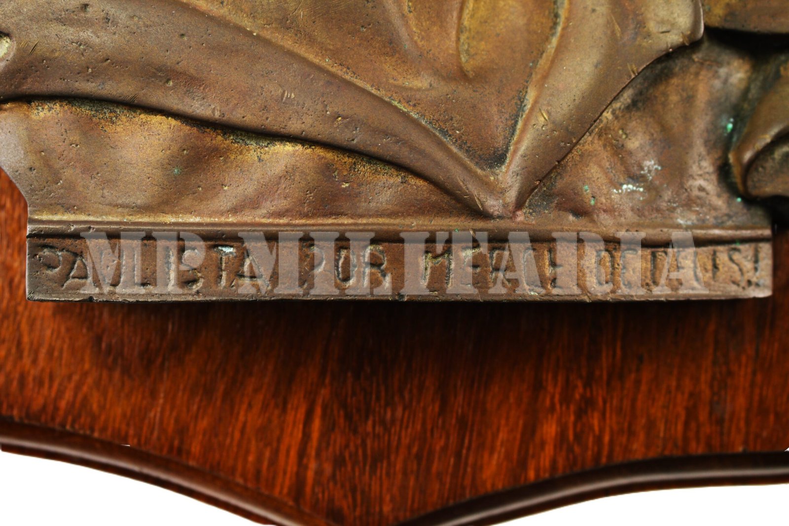 RARA ESCULTURA DE BRONZE “PAULISTA POR MERCÊ DE DEUS” – REVOLUÇÃO DE 1932 - Imagem 4