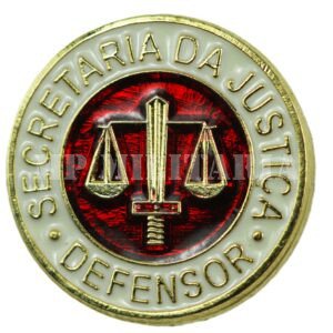 PIN DA SECRETARIA DA JUSTIÇA – DEFENSOR