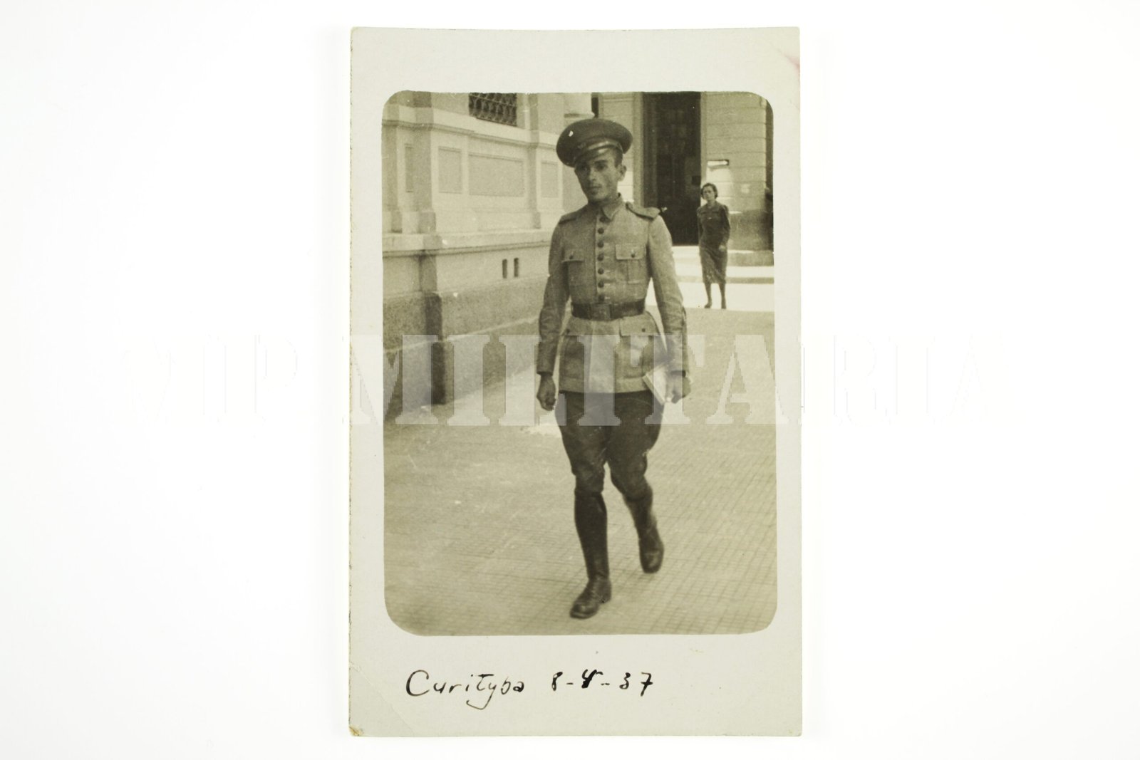 FOTOGRAFIA DE PRAÇA DO EXÉRCITO BRASILEIRO – 1937