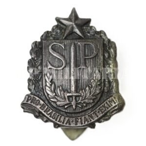 PIN DO BRASÃO DO ESTADO DE SÃO PAULO - “PRO BRASILIA FIANT EXIMIA” – REVOLUÇÃO DE 1932