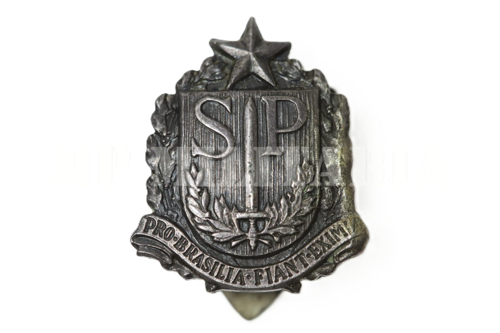 PIN DO BRASÃO DO ESTADO DE SÃO PAULO - “PRO BRASILIA FIANT EXIMIA” – REVOLUÇÃO DE 1932