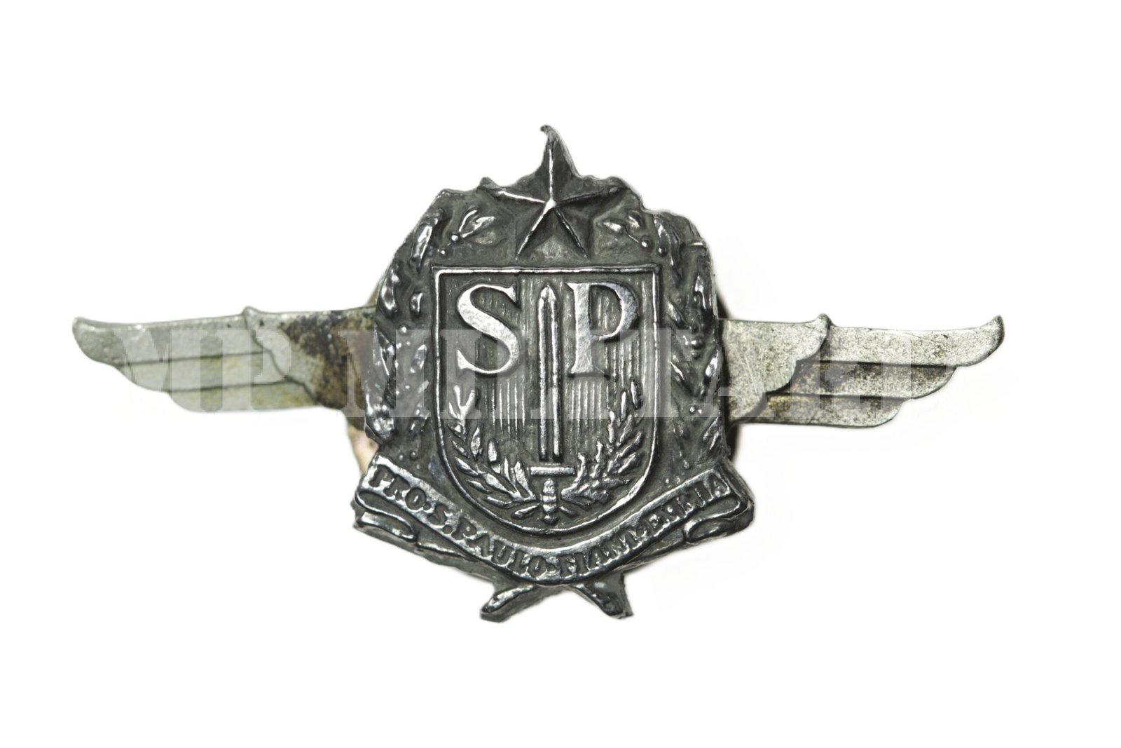 PIN DA AVIAÇÃO CONSTITUCIONALISTA, BRASÃO PRO-SÃO PAULO ALADO – REVOLUÇÃO DE 1932 - Imagem 2