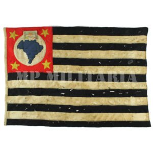 RARA BANDEIRA PAULISTA DE FELTRO DA REVOLUÇÃO DE 1932