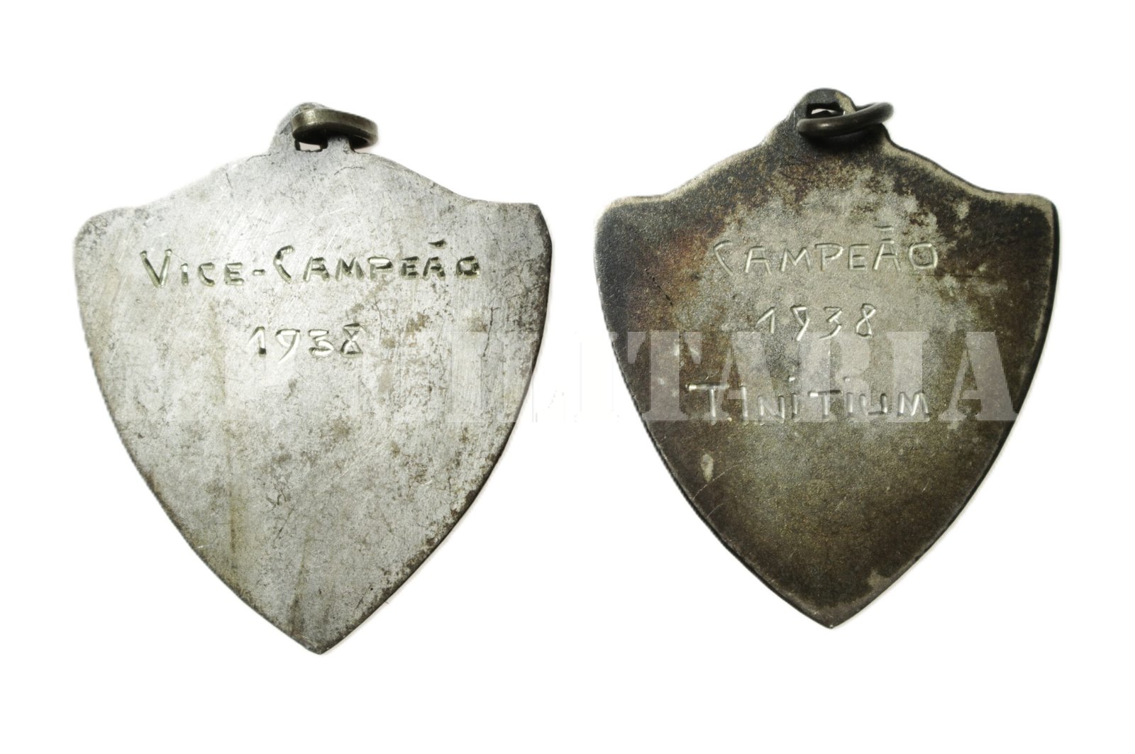 LOTE DE MEDALHAS DE ESPORTE, BASQUETEBOL – ANOS 30 / 40 - Imagem 3