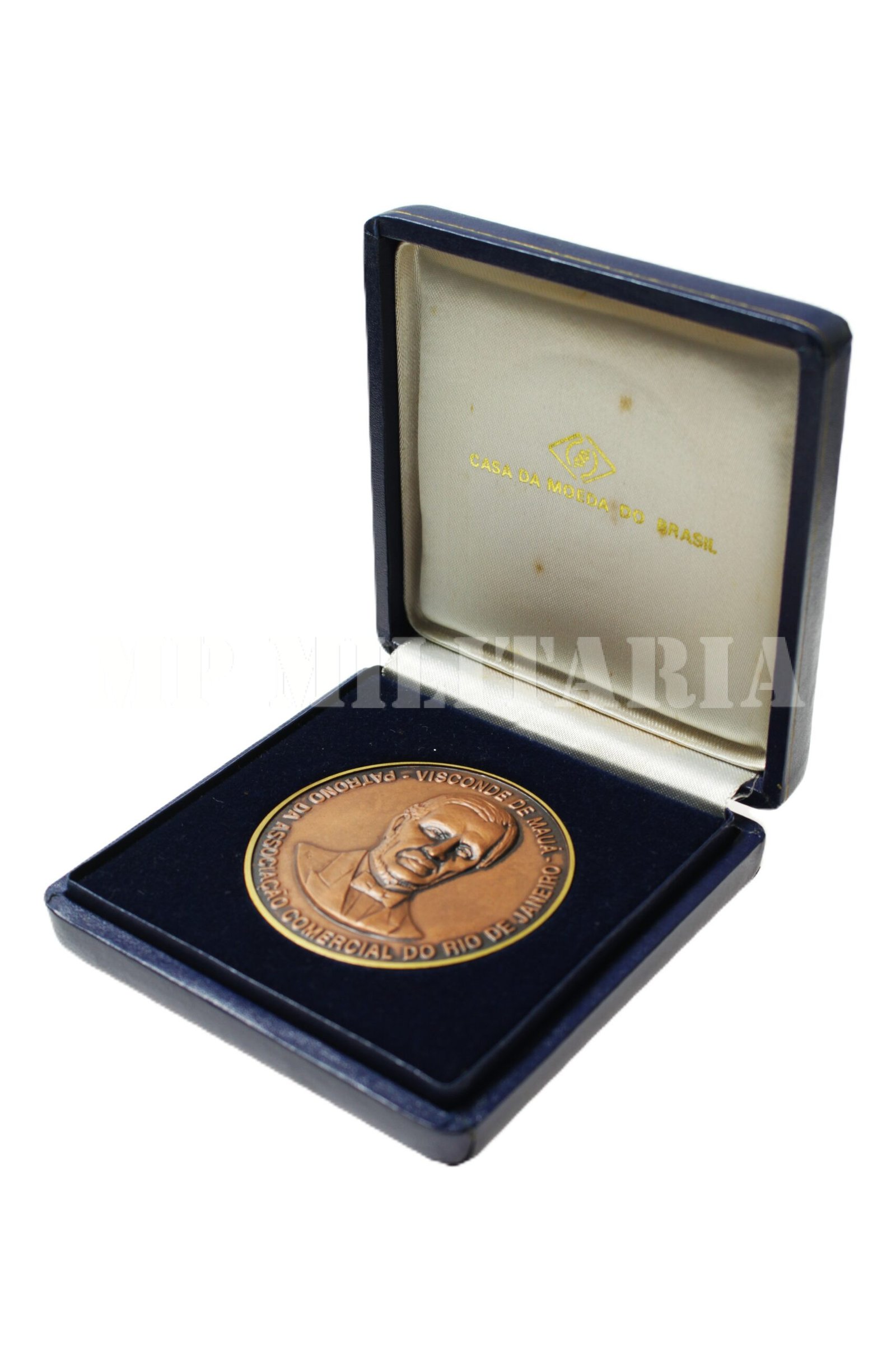 MEDALHA DO VISCONDE DE MAUÁ DA ASSOCIAÇÃO COMERCIAL DO RIO DE JANEIRO - Imagem 4