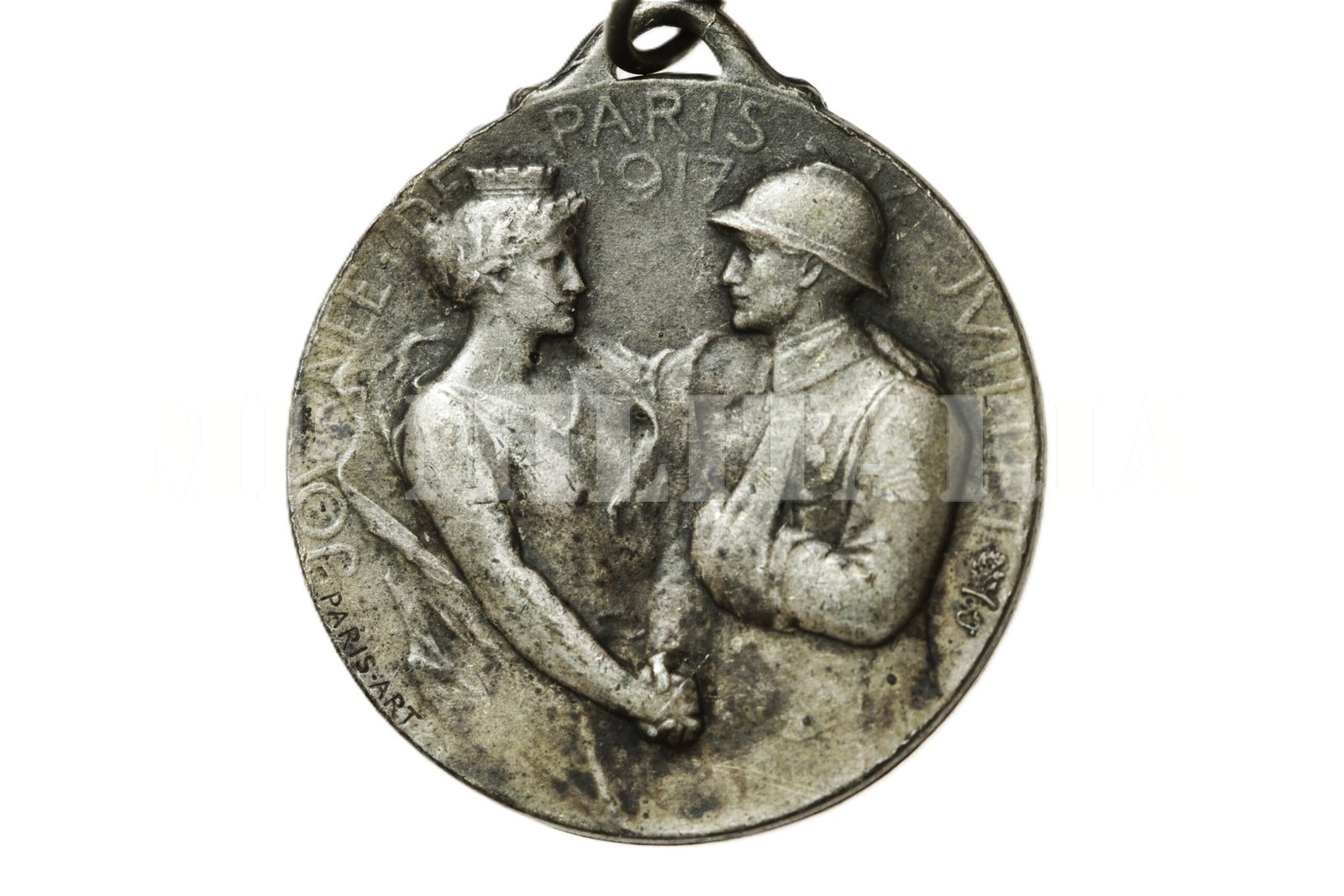 MÉDAILLE JOURNÉE PARIS 14 DE JVILLET 1917 - Imagem 3