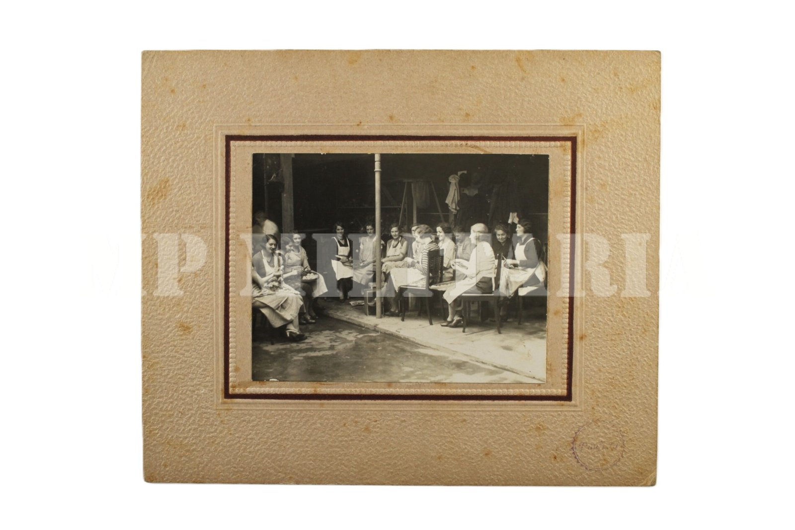 FOTOGRAFIA DE VOLUNTÁRIAS PAULISTAS DA REVOLUÇÃO DE 1932