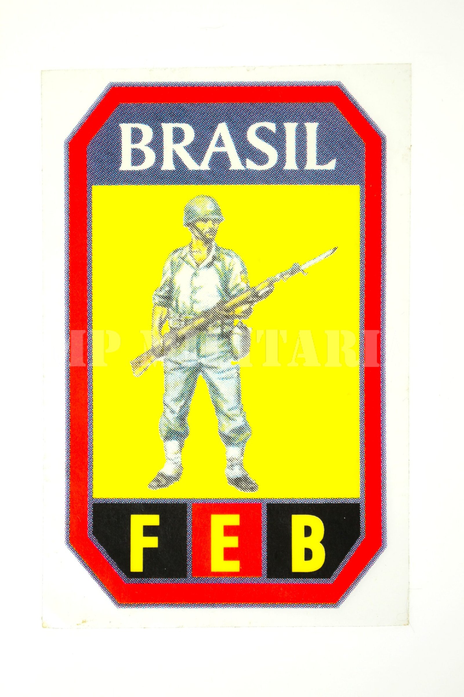 DECAL / ADESIVO DA FEB – FORÇA EXPEDICIONÁRIA BRASILEIRA - Imagem 2