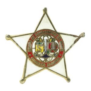 ROSETA DA MEDALHA MÉRITO EX-COMBATENTES DO BRASIL – FEB