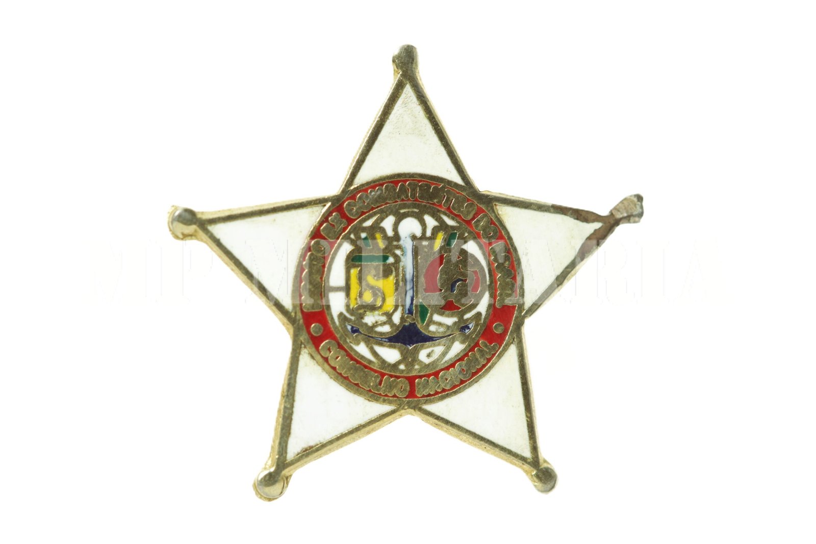 ROSETA DA MEDALHA MÉRITO EX-COMBATENTES DO BRASIL – FEB