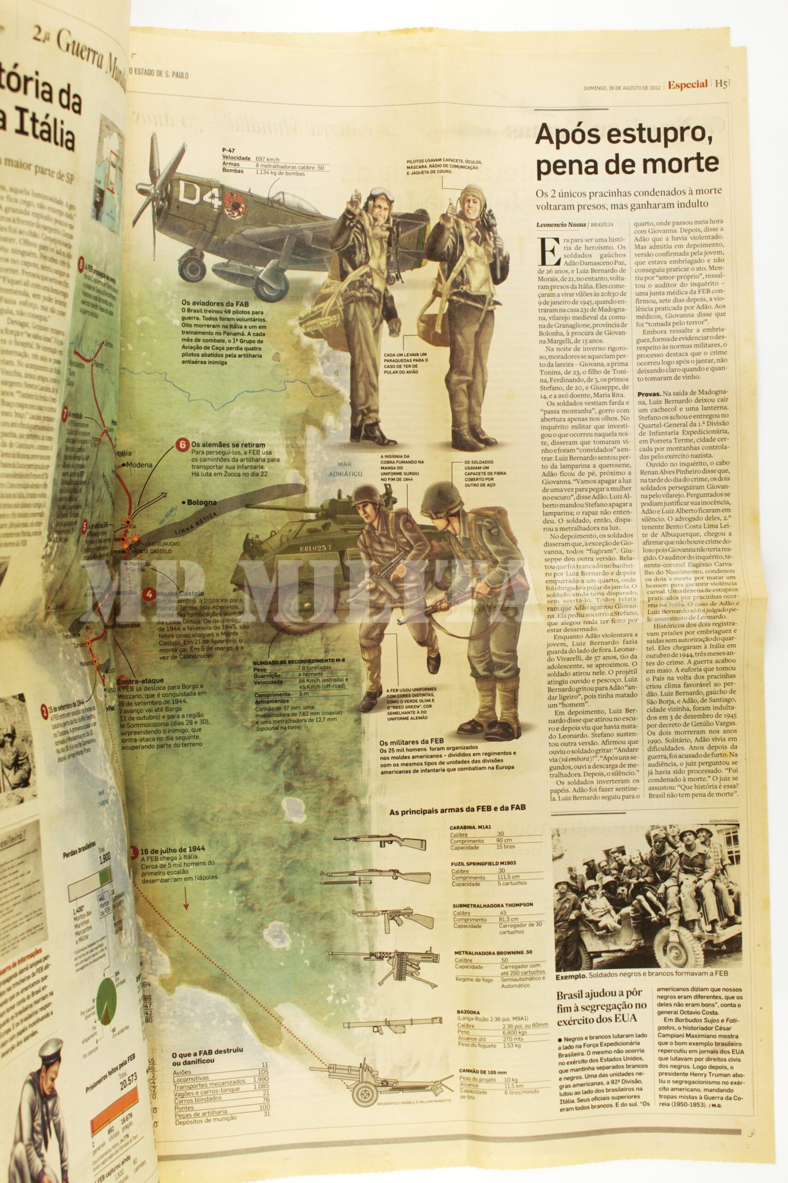 JORNAL O ESTADO DE SÃO PAULO • FEB – 70 ANOS DA 2ª GUERRA MUNDIAL - Imagem 4