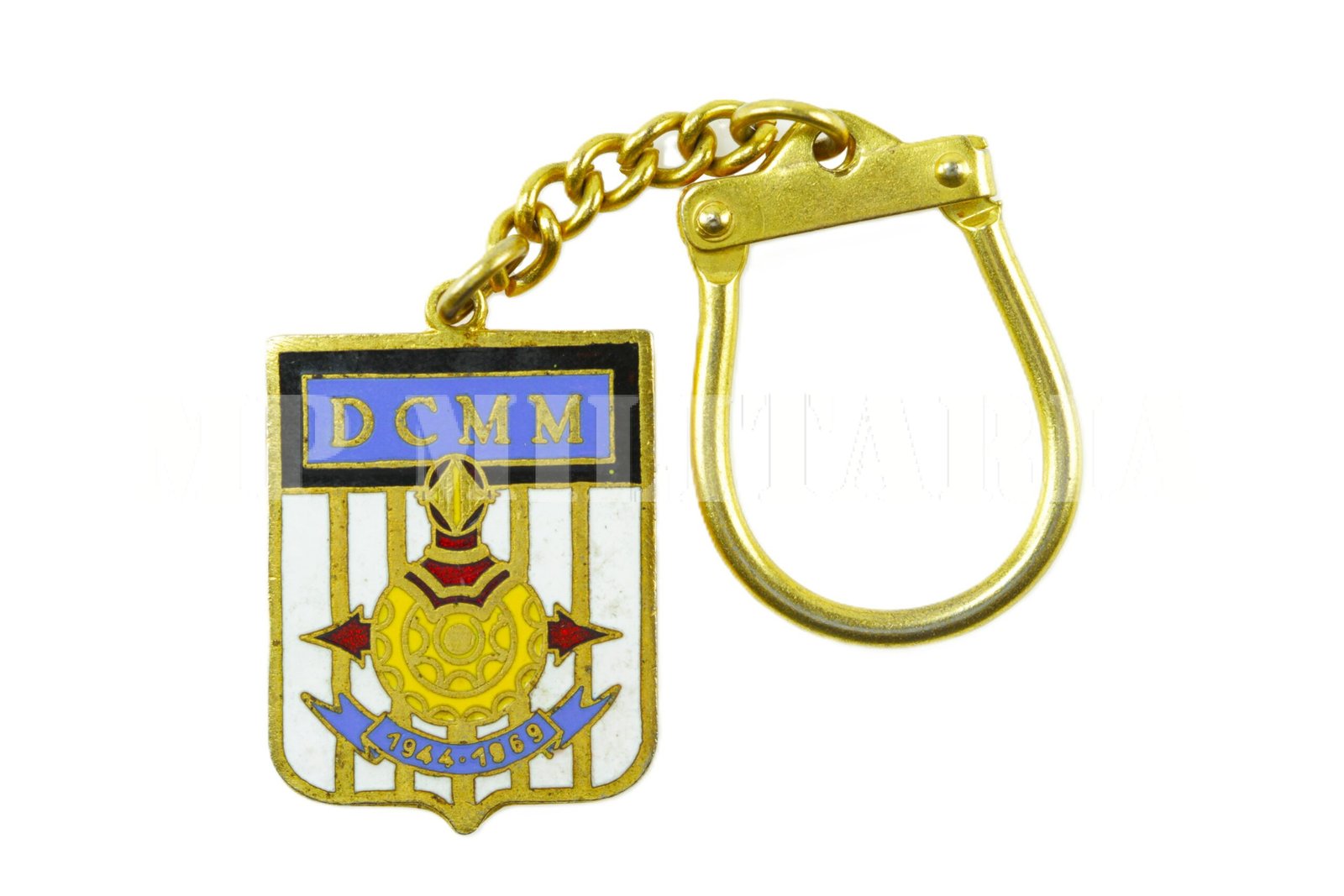 ANTIGO CHAVEIRO DO DCMM DEPÓSITO CENTRAL DE MOTO MECANIZAÇÃO - 1969