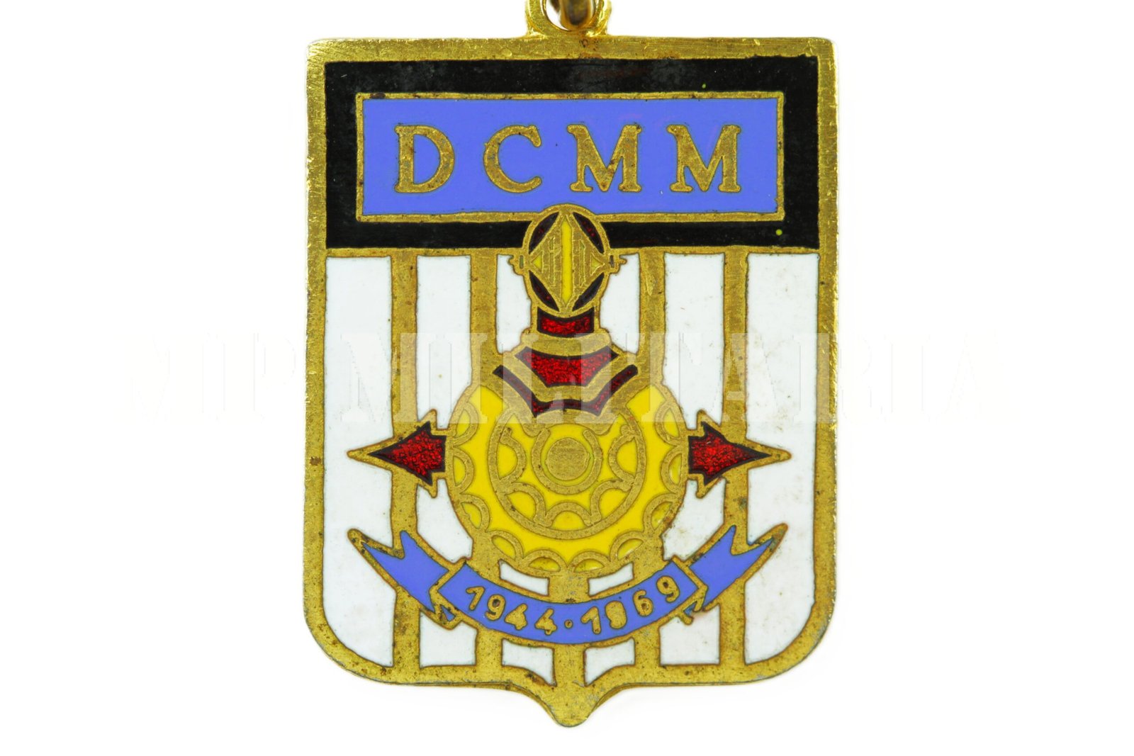 ANTIGO CHAVEIRO DO DCMM DEPÓSITO CENTRAL DE MOTO MECANIZAÇÃO - 1969 - Imagem 2