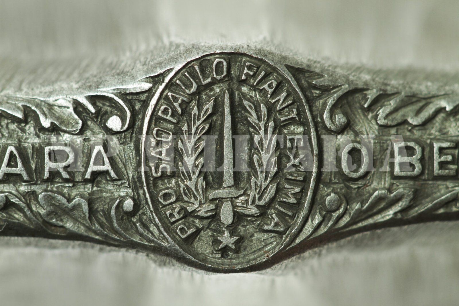 RARISSIMA FERRAMENTA, PARA ABERTURA DE CUNHO DO ANEL “PRO SÃO PAULO FIANT EXIMIA” – REVOLUÇÃO DE 1932 - Imagem 3