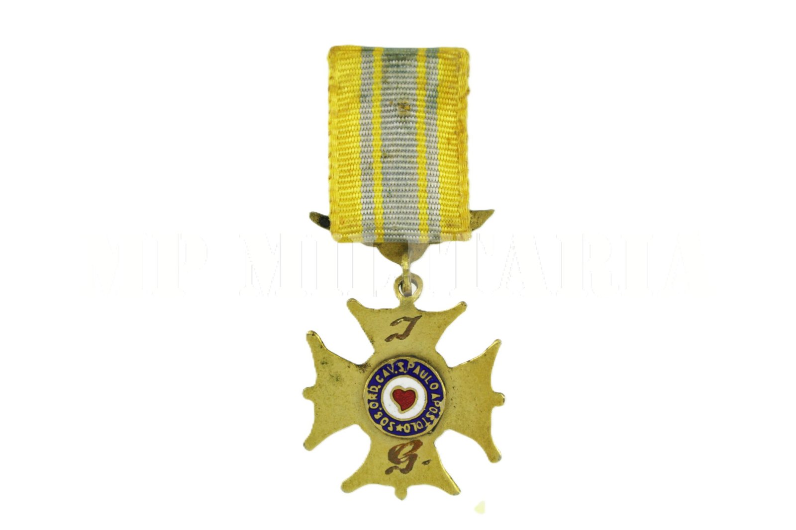 MEDALHA “SOBERANA ORDEM DOS CAVALEIROS DE SÃO PAULO APÓSTOLO” – COMENDADOR - Imagem 6