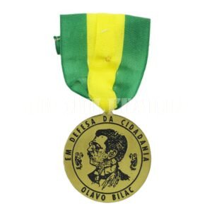 MEDALHA DA LIGA DE DEFESA NACIONAL – EM DEFESA DA CIDADANIA OLAVO BILAC