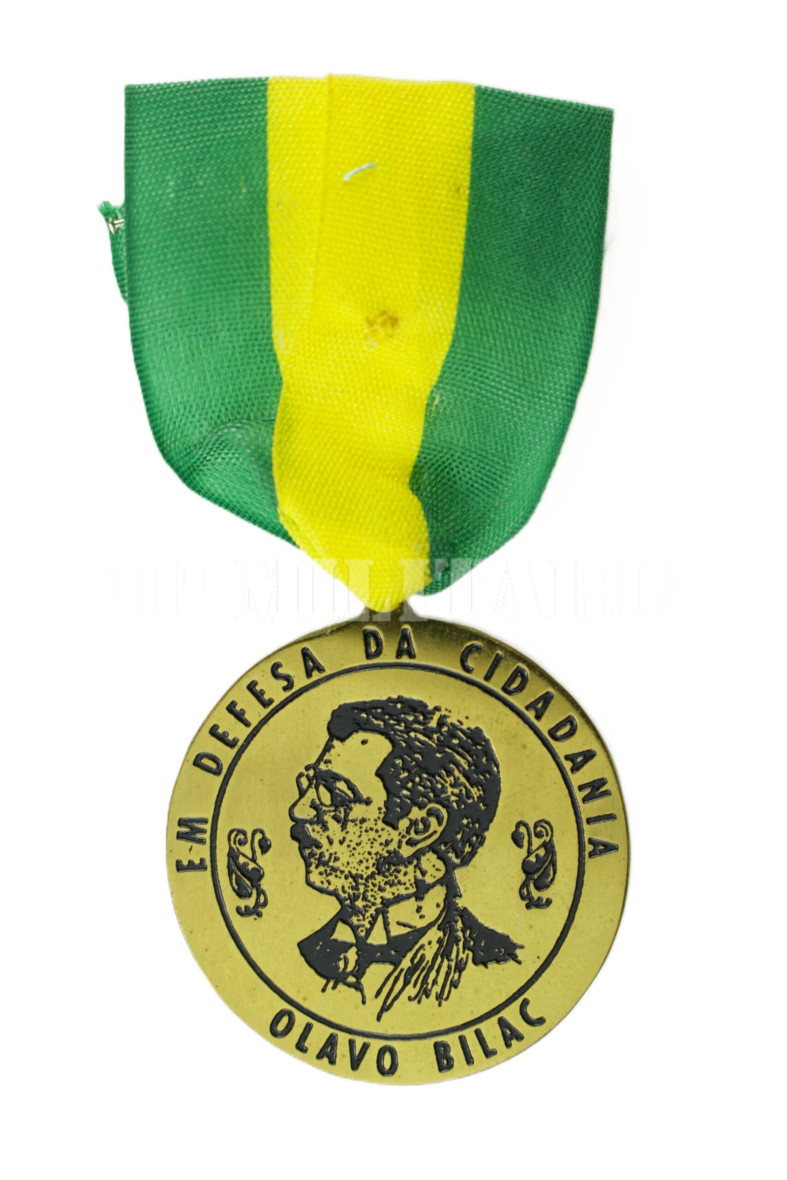MEDALHA DA LIGA DE DEFESA NACIONAL – EM DEFESA DA CIDADANIA OLAVO BILAC - Imagem 2
