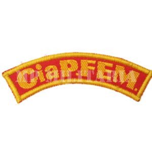 ANTIGO PATCH / MANICACA DA COMPANHIA FEMININA DA POLÍCIA MILITAR