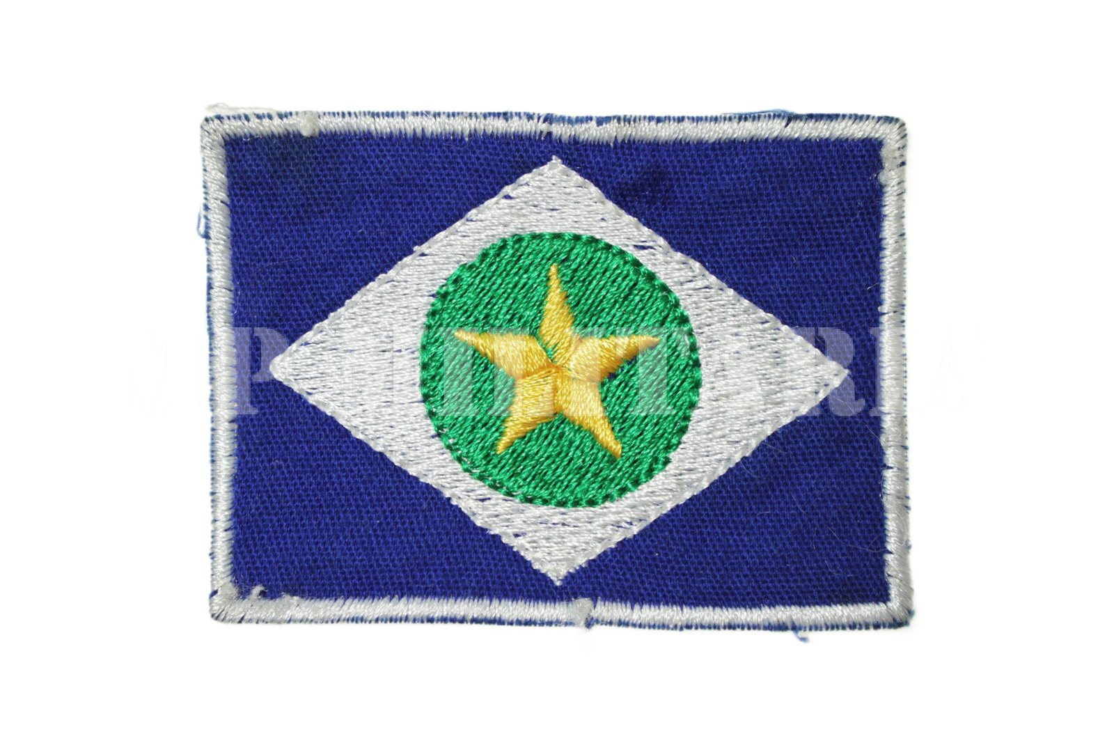 PATCH DA BANDEIRA DO ESTADO DA POLÍCIA MILITAR DO MATO GROSSO