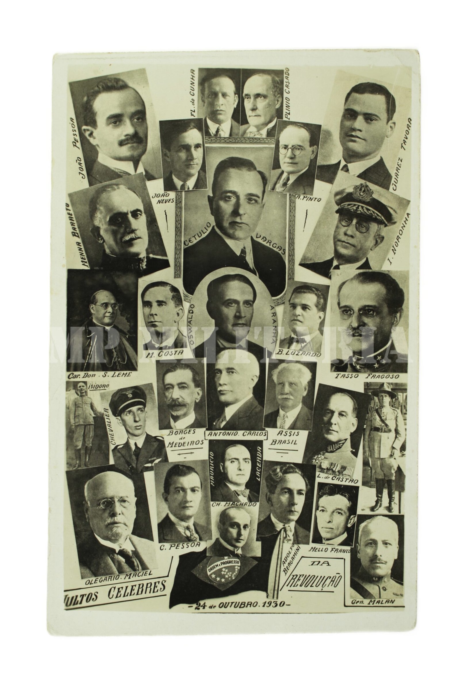 RARO POSTAL DA REVOLUÇÃO DE 1930 - Imagem 2