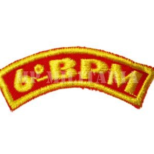 ANTIGO PATCH / MANICACA DO 6º BATALHÃO DE POLÍCIA MILITAR