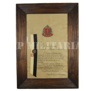 RARÍSSIMO DOCUMENTO DE HOMENAGEM DAS SENHORAS PAULISTAS AO CEL EUCLIDES FIGUEIREDO – REVOLUÇÃO DE 1932