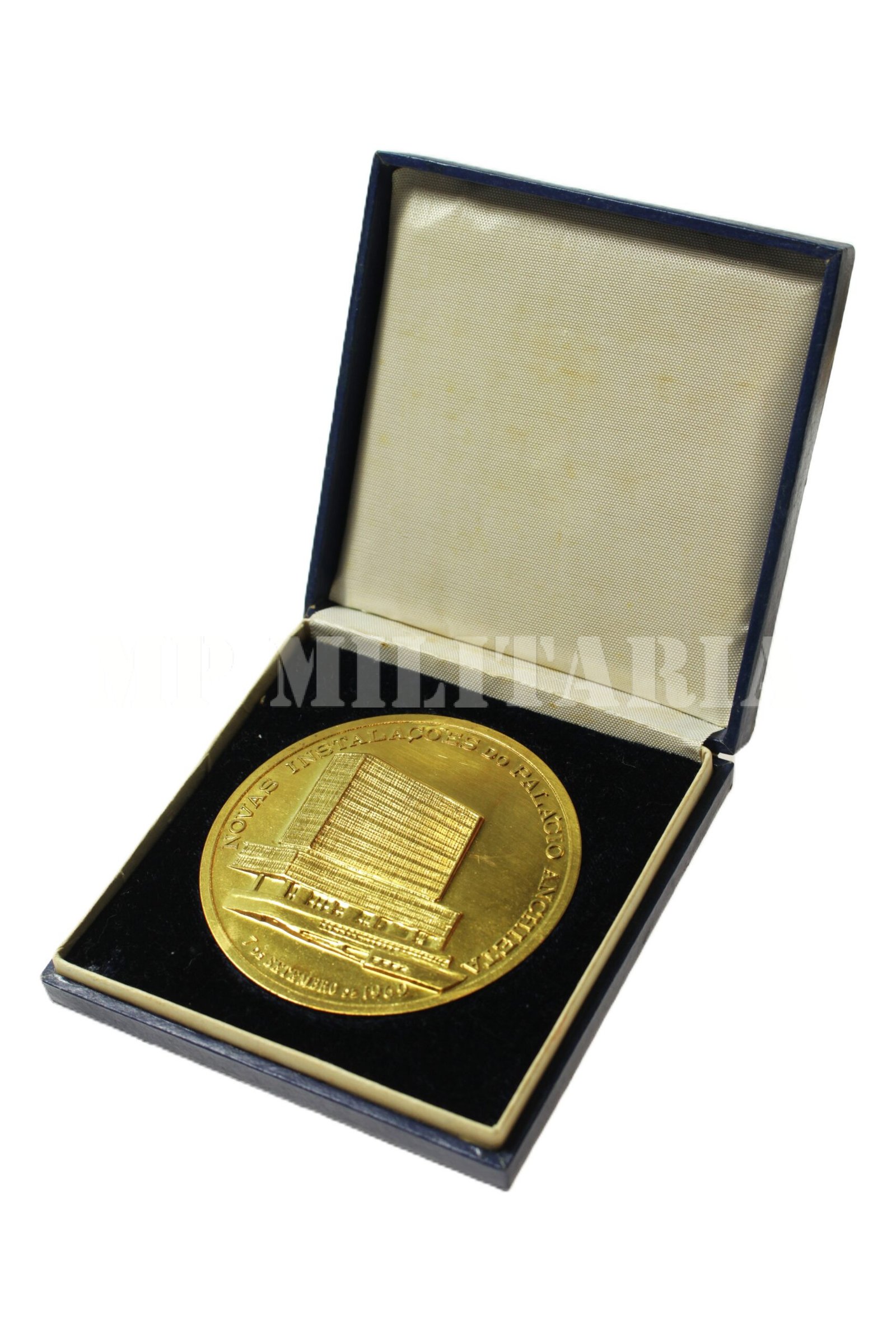 MEDALHA NOVAS INSTALAÇÕES DA CÂMARA DE VEREADORES DE SÃO PAULA – 1969 - Imagem 3