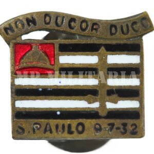 PIN BANDEIRA COM CAPACETE E ESPADA – REVOLUÇÃO DE 32