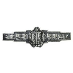 RARO PIN / BROCHE PRO SÃO PAULO FIANT EXÍMIA • PRATA – REVOLUÇÃO DE 1932