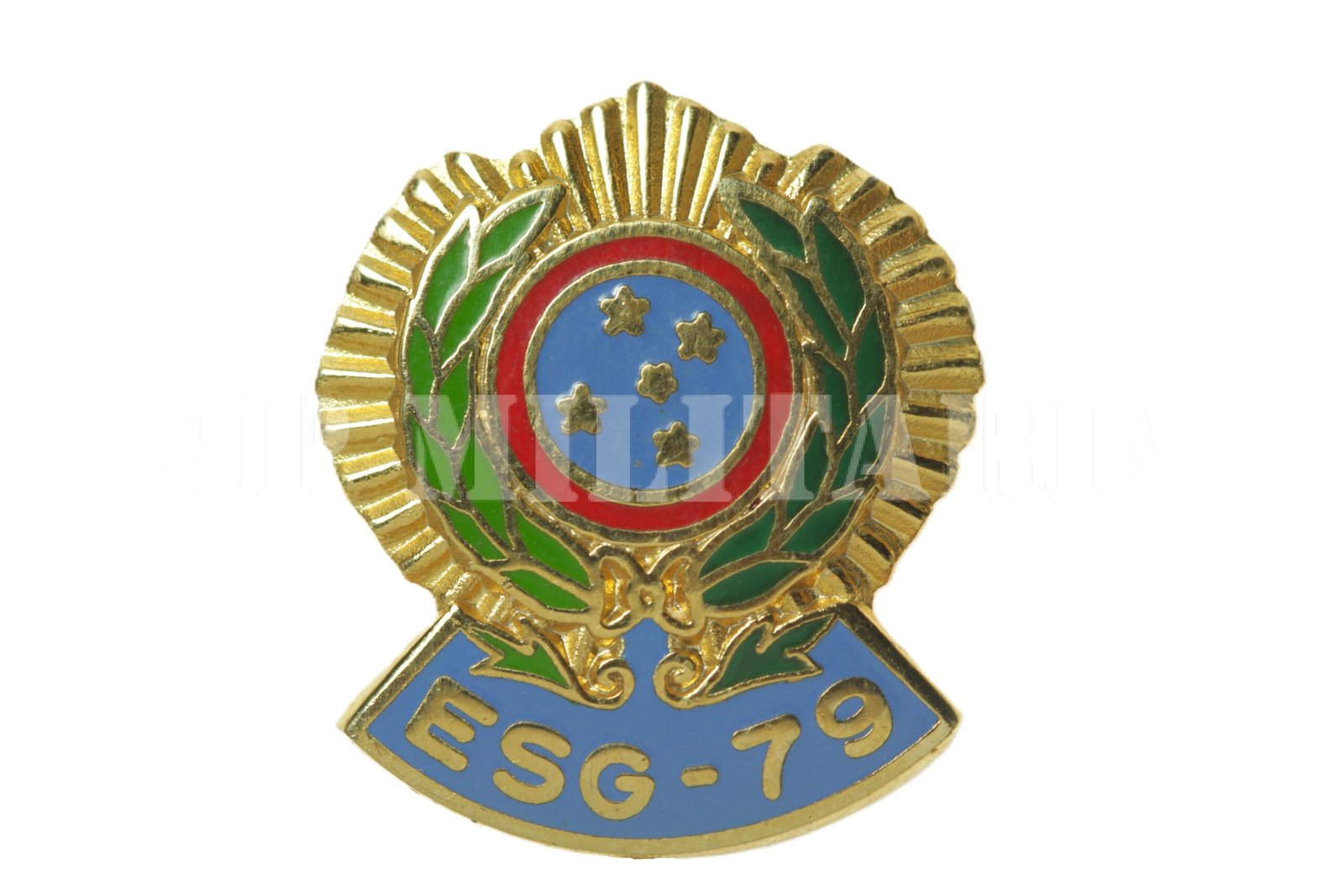 PIN DE LAPELA DO DISTINTIVO DA ESCOLA SUPERIOR DE GUERRA ESG – TURMA 79