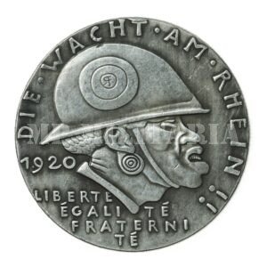 MEDALHA DE PRATA DIE WACHT AM RHEIN" (A GUARDA NO RENO) – 1920