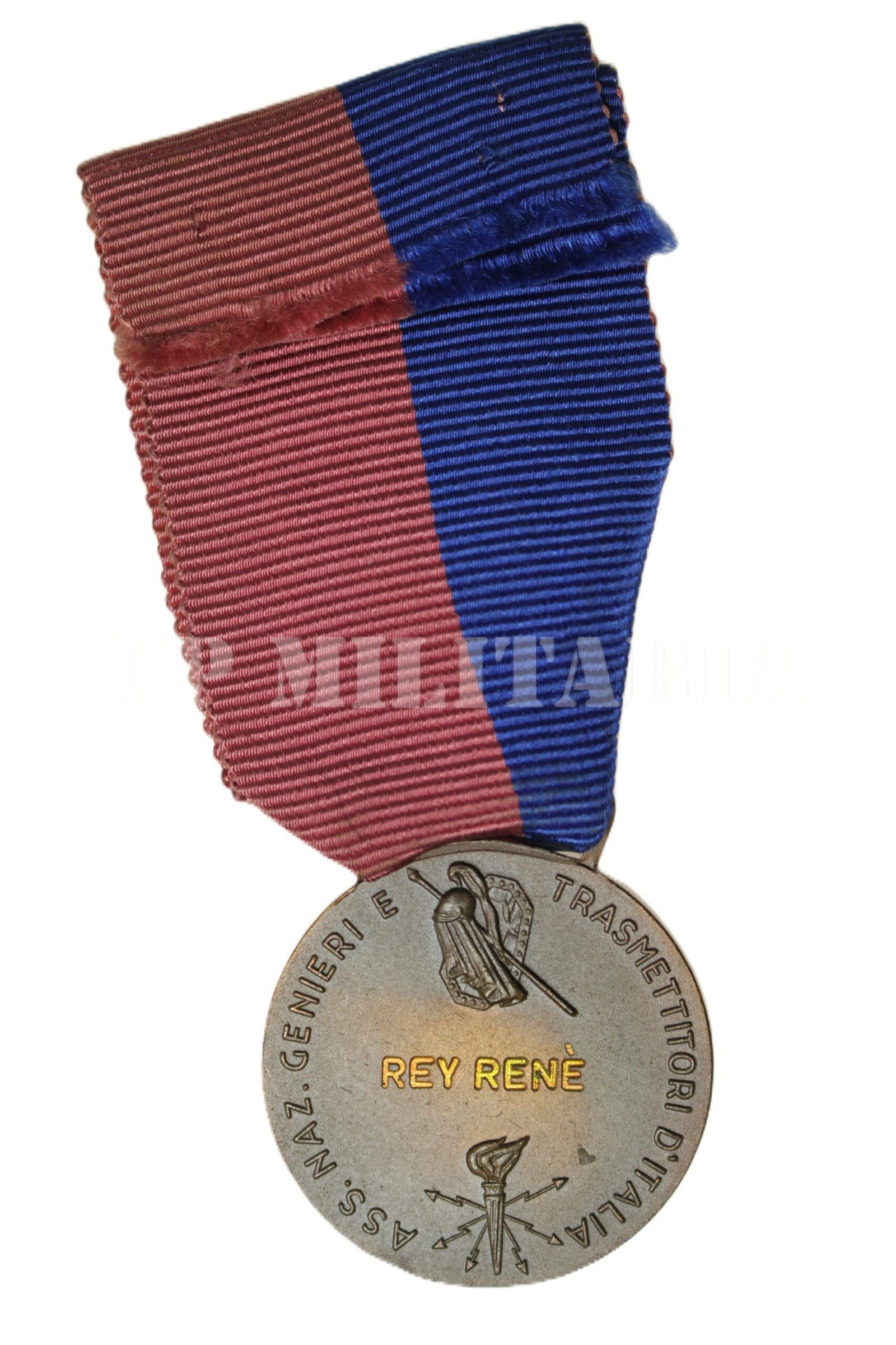 MEDALHA DA ASSOCIAÇÃO DE ENGENHEIROS E TRANSMISSORES DO EXÉRCITO ITÁLIANO – NOMINAL - Imagem 5
