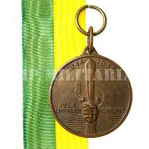 MEDALHA DA FEB FEITA NA ITÁLIA PELA LIBERDADE DO MUNDO – II GUERRA