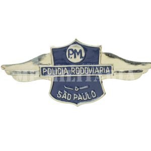 DISTINTIVO DA POLÍCIA MILITAR RODOVIÁRIA – SÃO PAULO – CABOS E SOLDADOS – 1970